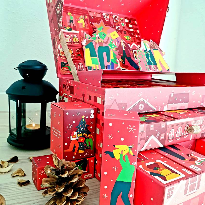 Adventi Kalendárium The Body Shop - Come With Me Blog